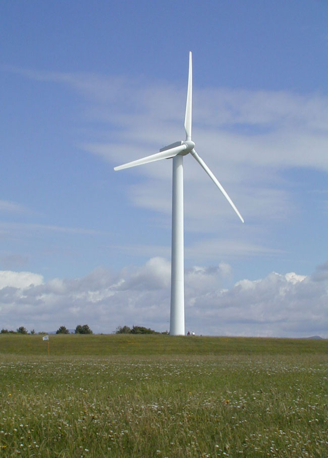 Modern Windmill Photo Of A Modern Windmill,